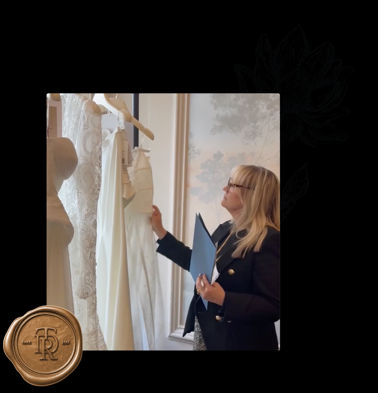 Rebecca, founder of TDR Bridal