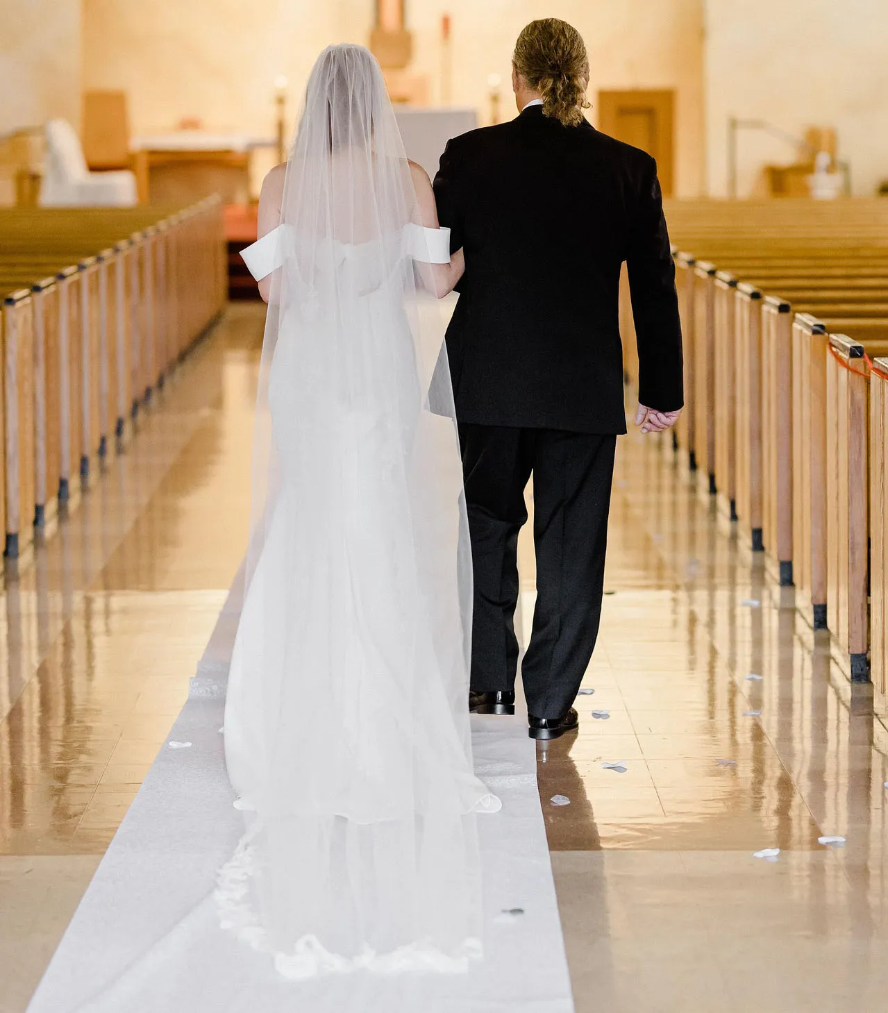 Wedding Walk Down the Aisle