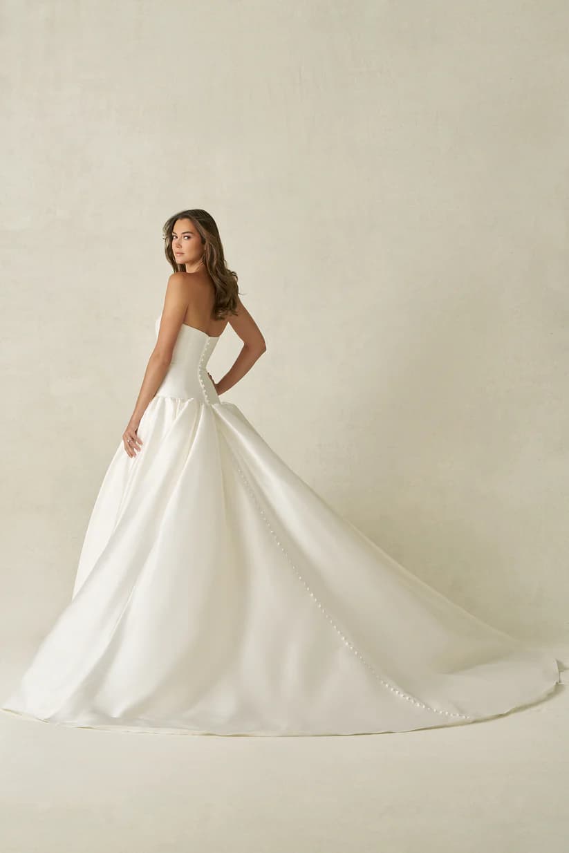 A1412 - Allure Bridal wedding dress by Allure Bridal Understated and elegant, this strapless A-line gown is craft... view 2