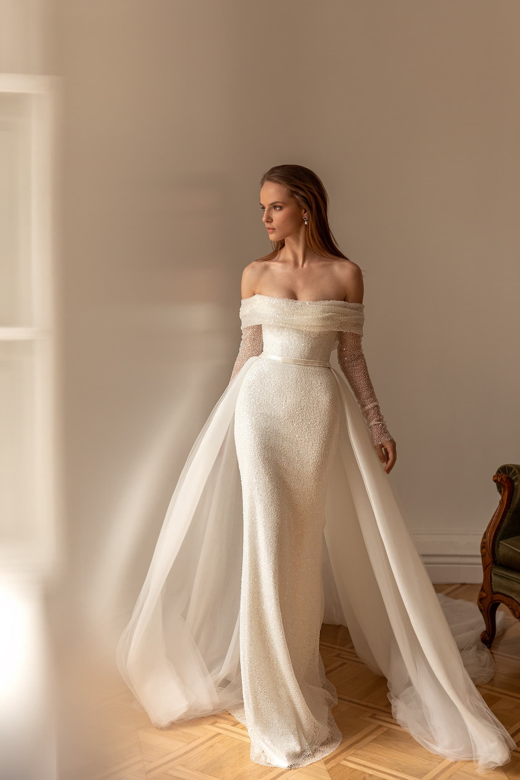 Aretta - Eva Lendel wedding dress by Eva Lendel The Aretta wedding dress perfectly encapsulates bridal confi... view 1