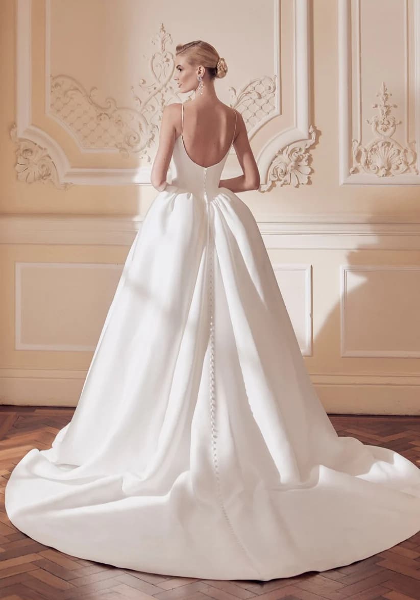 Daphne - Ellis wedding dress by Ellis Bridal Modern and playful, Daphne balances structure and romance wi... view 2