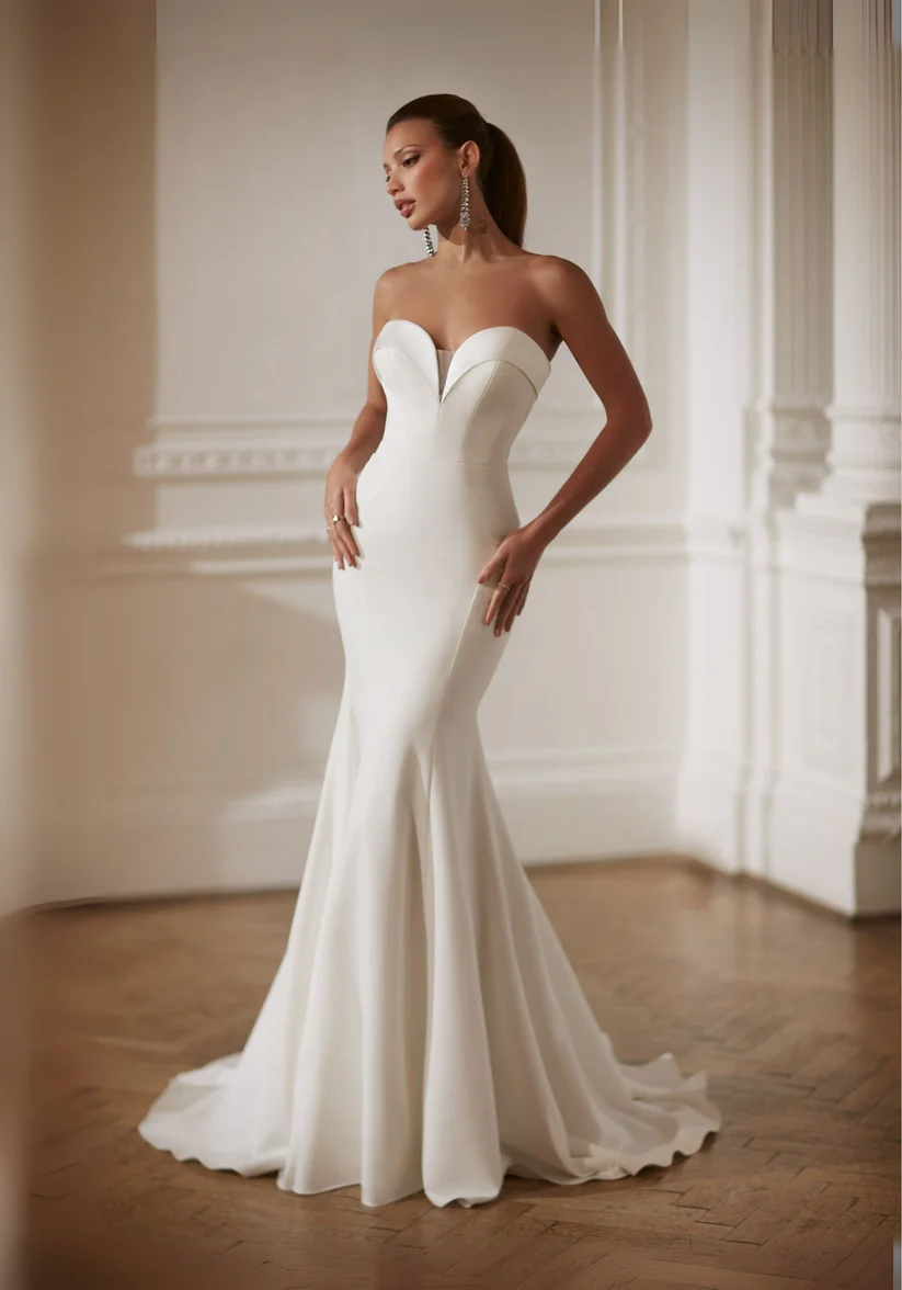 Francesca - Ellis wedding dress by Ellis Bridal Find modern romance embodied in the Francesca gown view 2