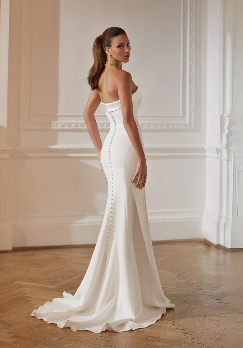Francesca - Ellis wedding dress by Ellis Bridal Find modern romance embodied in the Francesca gown view 3
