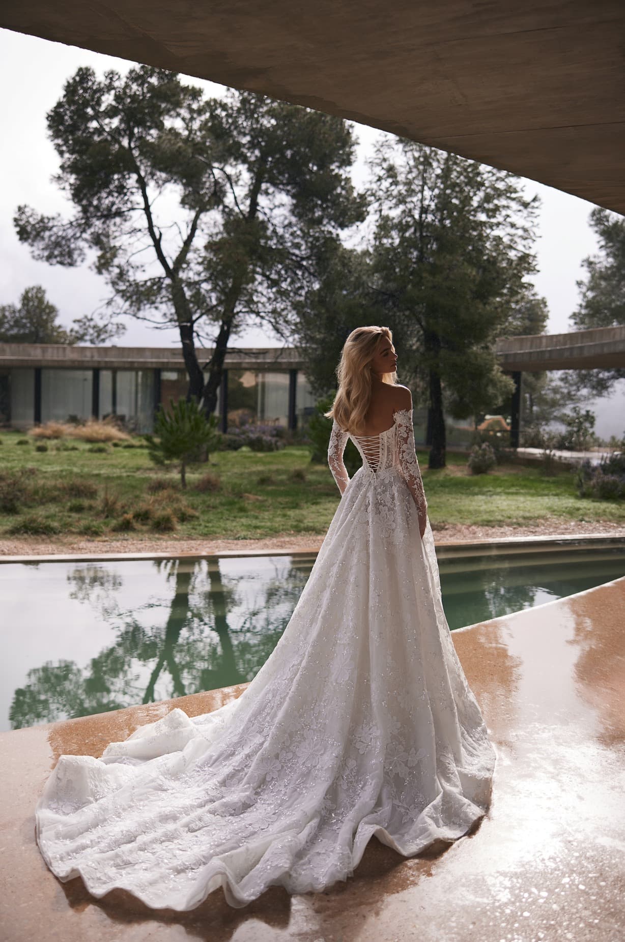 Hugo - Eva Lendel wedding dress by Eva Lendel Hugo is a beautifully breath-taking A-line gown adorned with... view 2