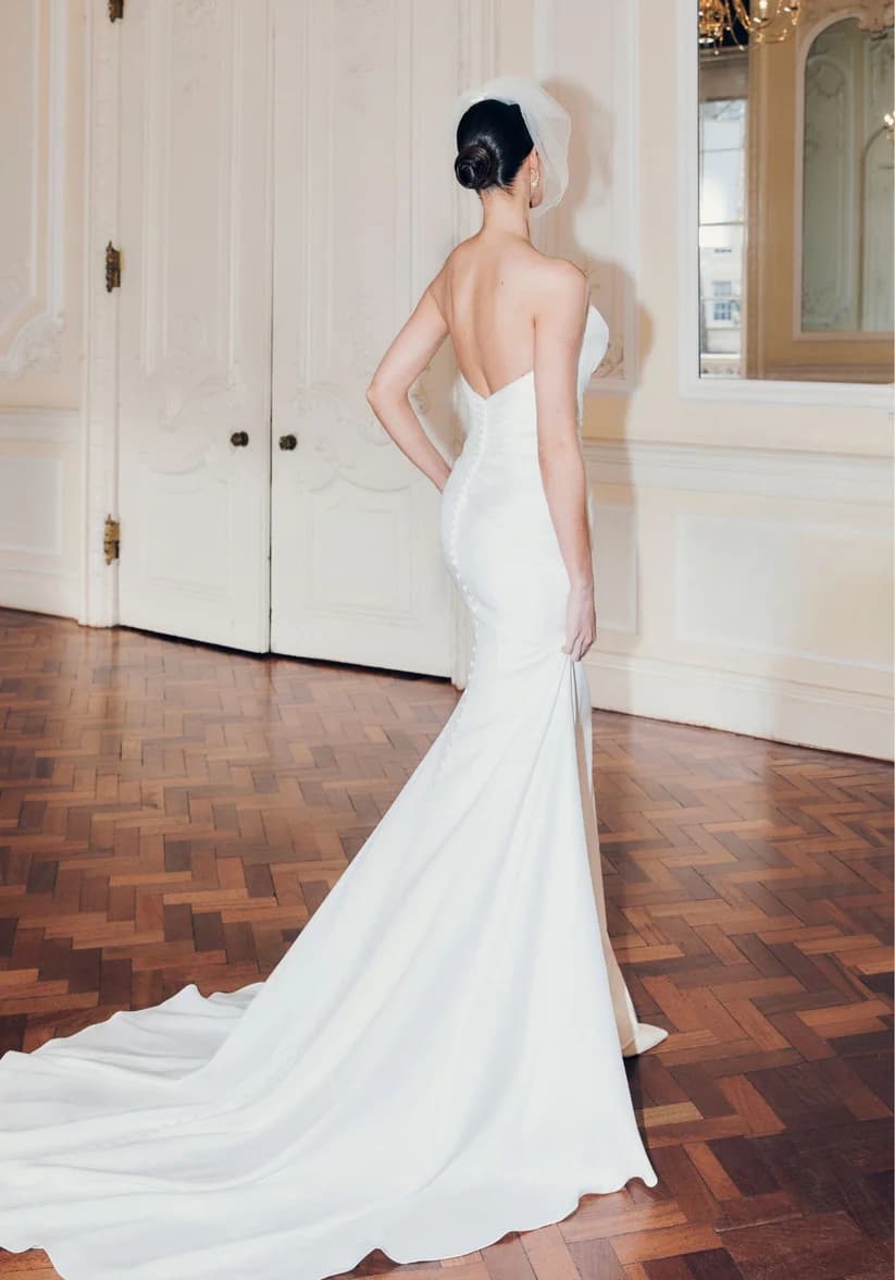 Laurel - Ellis wedding dress by Ellis Bridal Architectural yet ethereal, Laurel combines structure and so... view 2