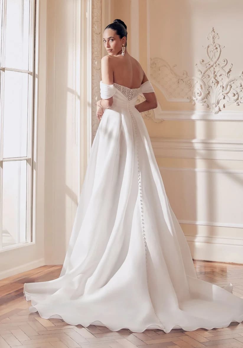 Leona - Ellis wedding dress by Ellis Bridal Light, airy, and effortlessly romantic, Leona evokes a sense... view 2