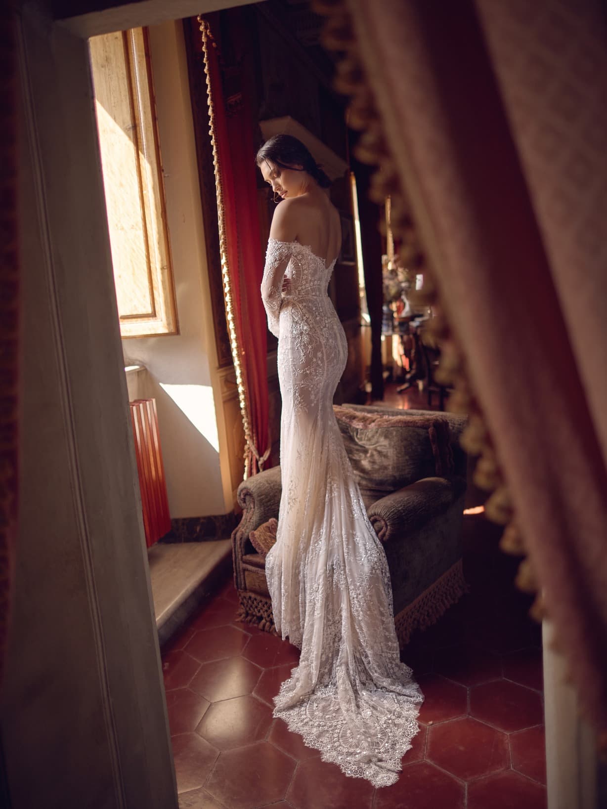 Triumph - Wona wedding dress by Wona Concept An elegant mermaid silhouette gown crafted from luxurious la... view 2