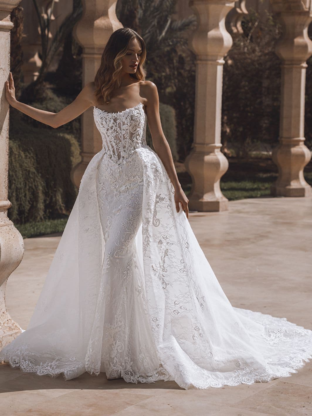 Venice - Enzoani wedding dress by Enzoani Introducing the ethereal VENICE wedding gown from the Enzoan... view 1