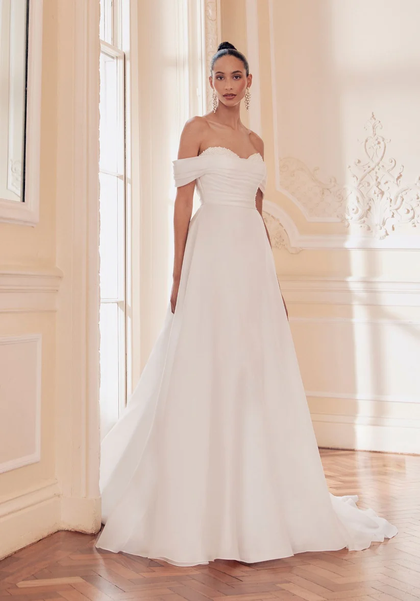 Leona - Ellis wedding dress by Ellis Bridal Light, airy, and effortlessly romantic, Leona evokes a sense... view 1