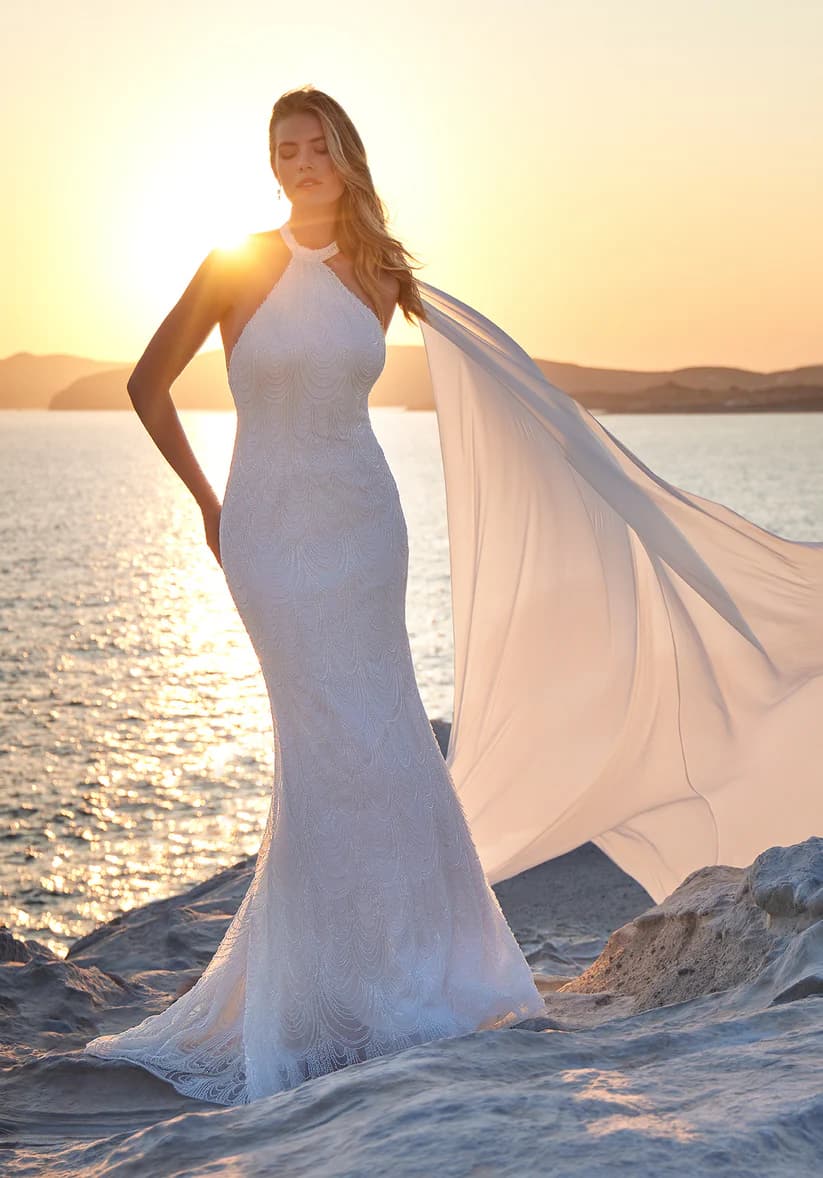 MJ1209 Delaney - Madison James wedding dress by Madison James - The Delaney gown exudes effortless sophistication with its s