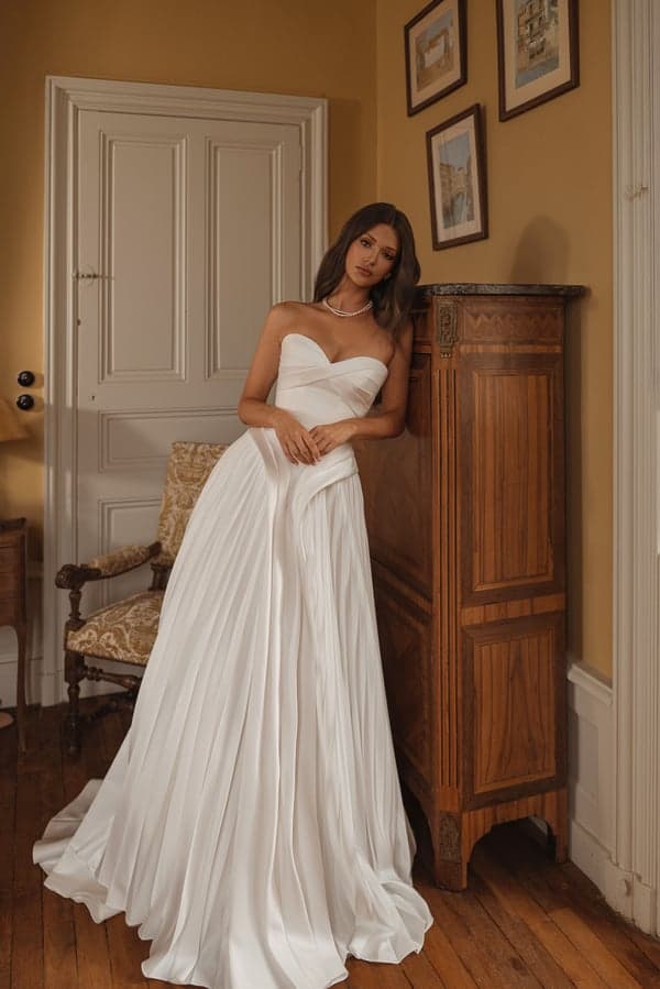 Musetta - Katy Corso wedding dress by Katy Corso The Musetta dress is a perfect play on the boundaries of arc... view 1