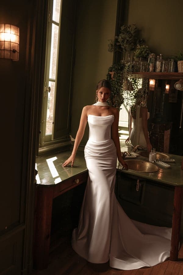 Nanny - Katy Corso wedding dress by Katy Corso The Nanny dress is the epitome of exciting minimalism view 1