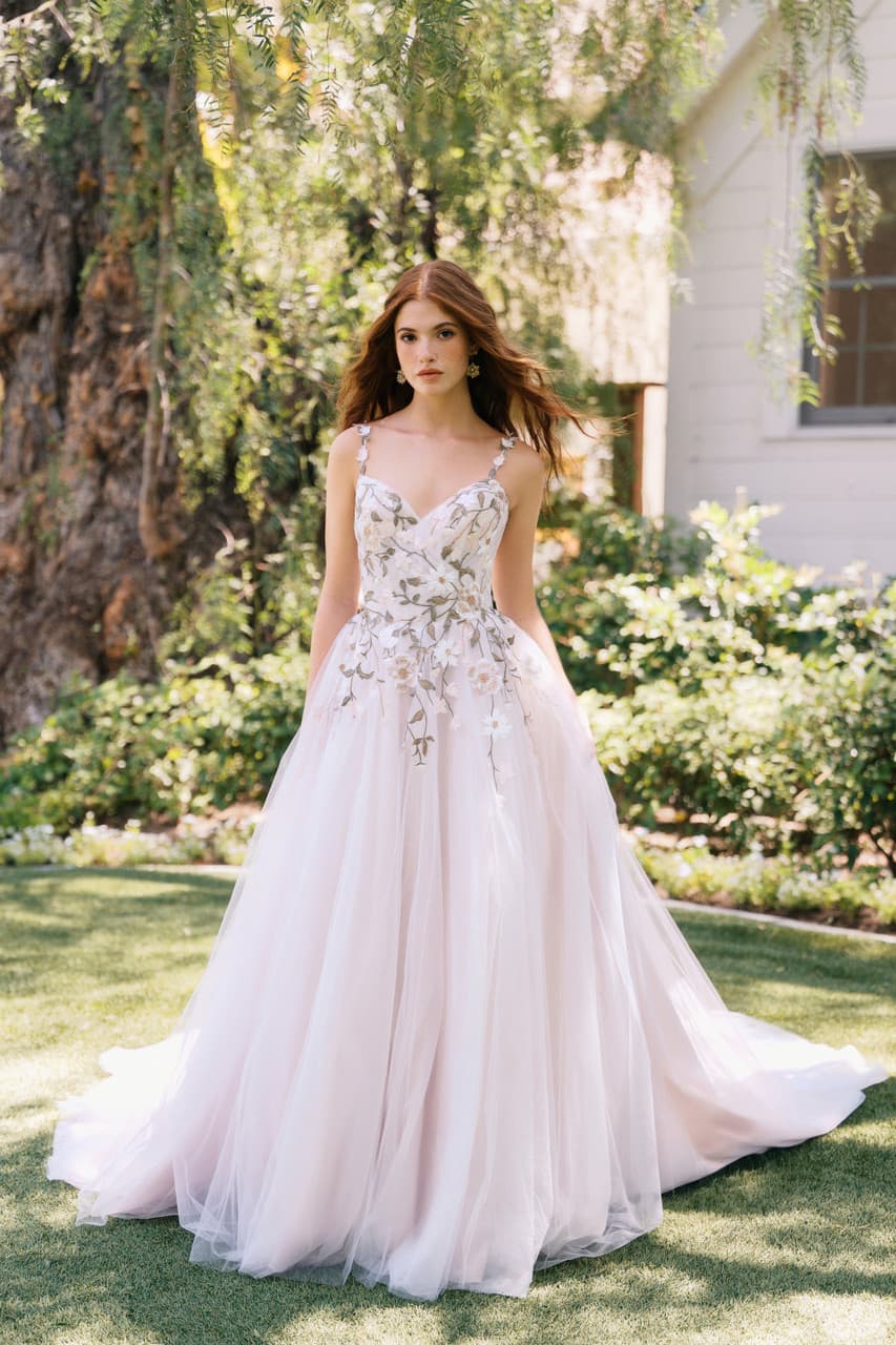 R3912 - Allure Romance wedding dress by Allure Romance Whimsical and romantic, this A-line gown features embroidere... view 1