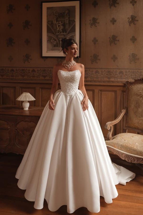 Teffi - Katy Corso wedding dress by Katy Corso The Teffie dress is the embodiment of Renaissance royalty wi... view 1