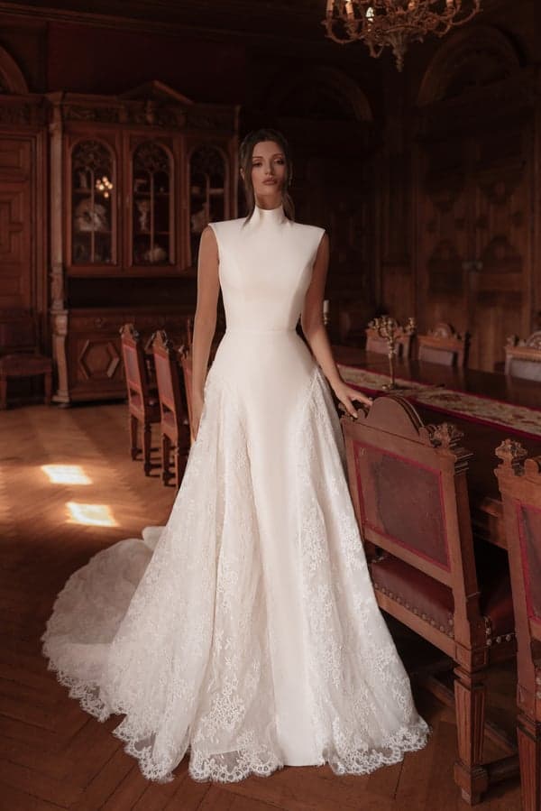 Uma - Katy Corso wedding dress by Katy Corso The Uma dress is the epitome of modern architectural eleganc... view 1