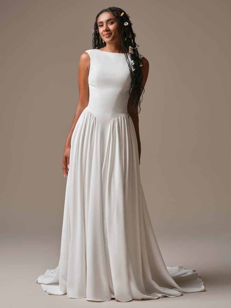 Shay - Rebecca Ingram wedding dress by Rebecca Ingram Elegant and timeless, this Shay wedding gown features a mode... view 1