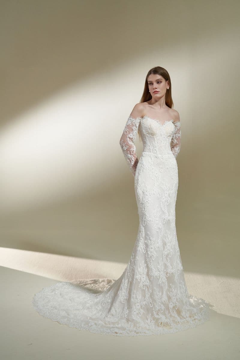 Cannes - Chosen by TDR Atelier wedding dress by Chosen A romantic, fitted silhouette crafted for brides who love th...