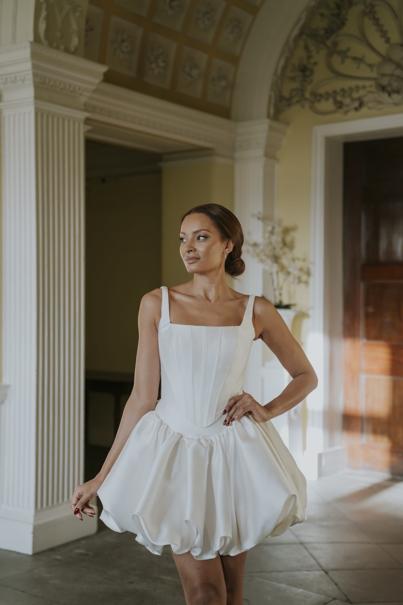 Monte Carlo - Chosen by TDR Atelier wedding dress by Chosen - A playful, modern two piece designed for the bride who wants