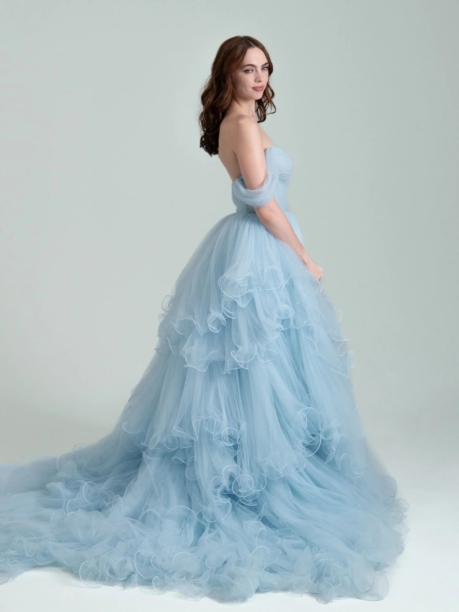 A Love Supreme - Hayley Paige wedding dress by Hayley Paige - A Love Supreme
Layered tulle ballgown with draped sweethea