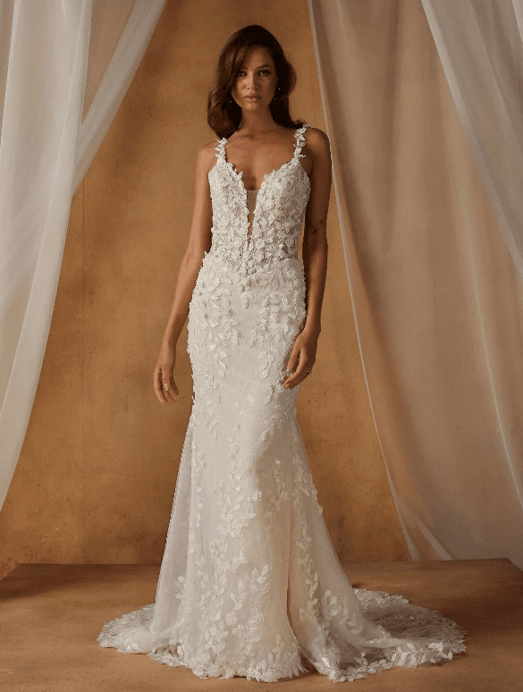 Niall - Madi Lane wedding dress by Madi Lane Our Niall wedding dress exudes soft, romantic glamour, desig... view 1