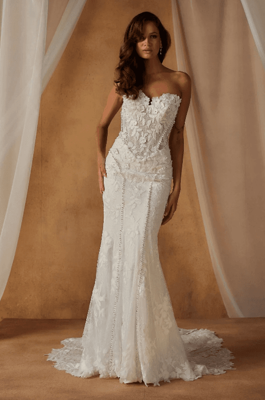 Nuri - Madi Lane wedding dress by Madi Lane The Nuri wedding dress balances romance and modernity in a s... view 1