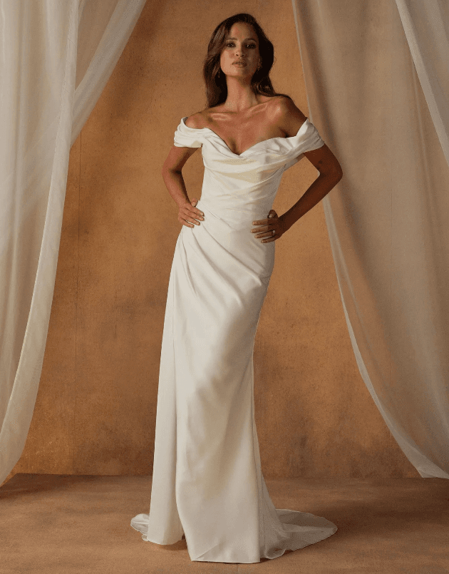 Nelson ML26360NS - Madi Lane wedding dress by Madi Lane - For brides who love the look of simplicity with couture-insp