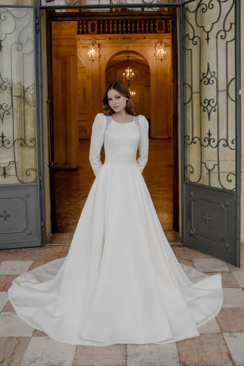 Genevieve E603NC - Abella wedding dress by Abella Genevieve E603NC by Abella | Price: £2039 | Stockist: TDR Br... view 1