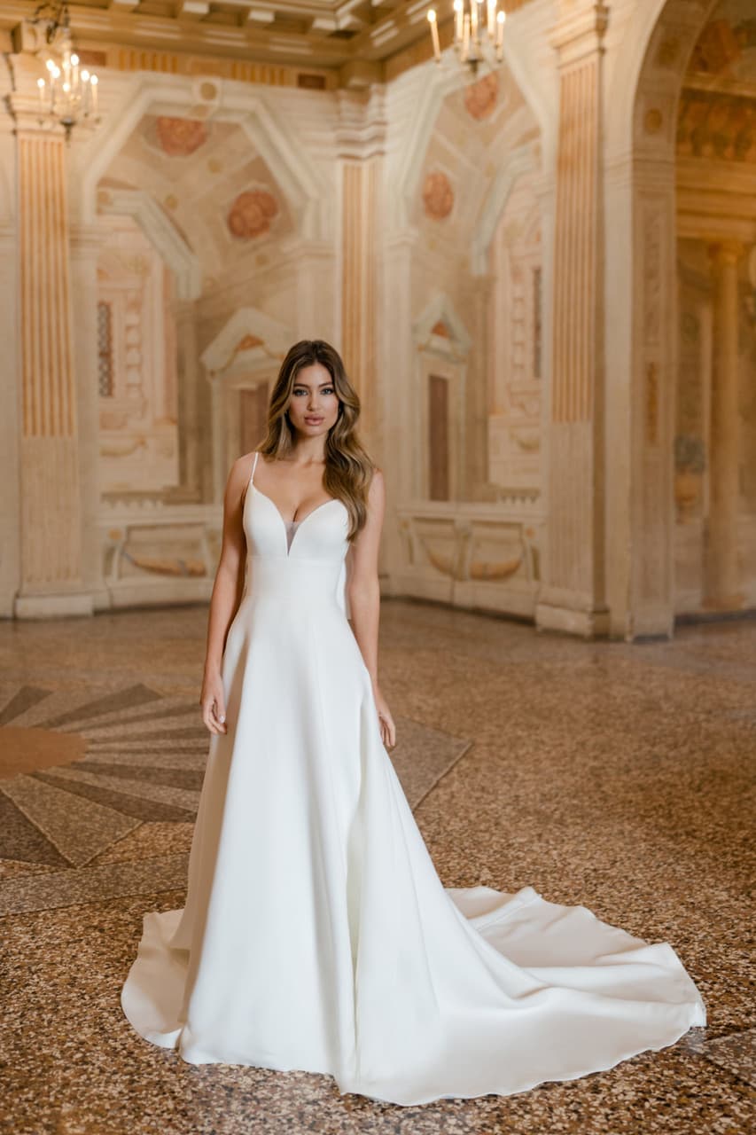 Lucetta E623 - Abella wedding dress by Abella Lucetta E623 by Abella | Price: £1857| Stockist: TDR Bridal... view 1