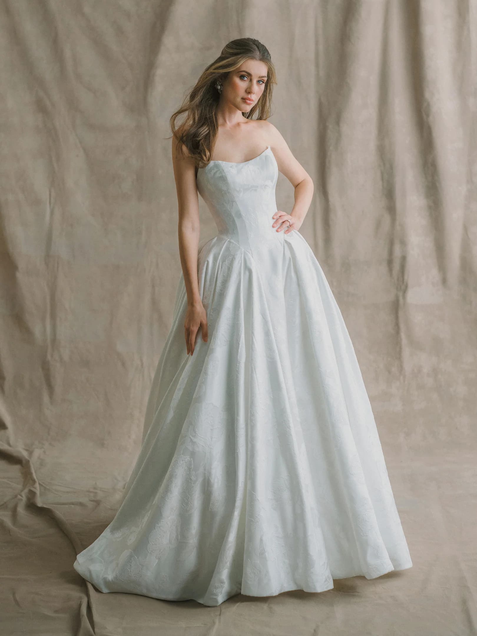 Athene E608 - Abella wedding dress by Abella Athene E608 by Abella| Price: £2067 | Stockist: TDR Bridal B... view 1