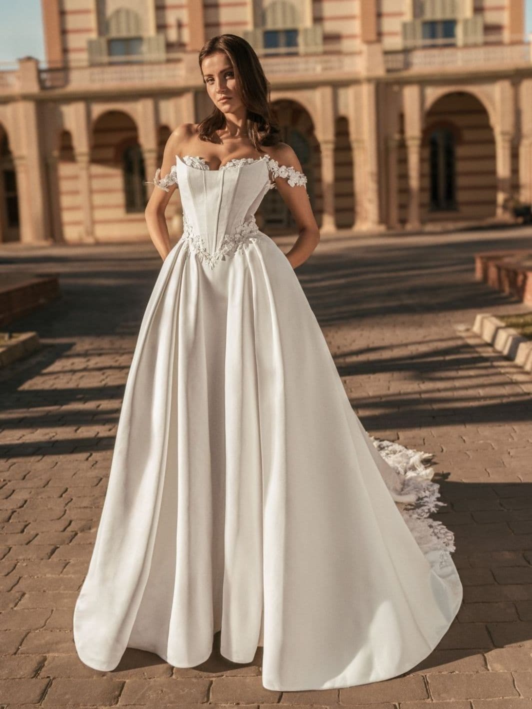 Udell-M - Blue by Enzoani wedding dress by Blue by Enzoani - Udell-M by Blue by Enzoani | Price: £2385| Stockist: TDR Bri