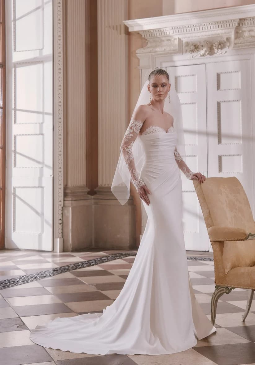 Petra A - Ellis Bridal wedding dress by Ellis Bridal Petra A by Ellis Bridal | Price: £1769| Stockist: TDR Bridal... view 1