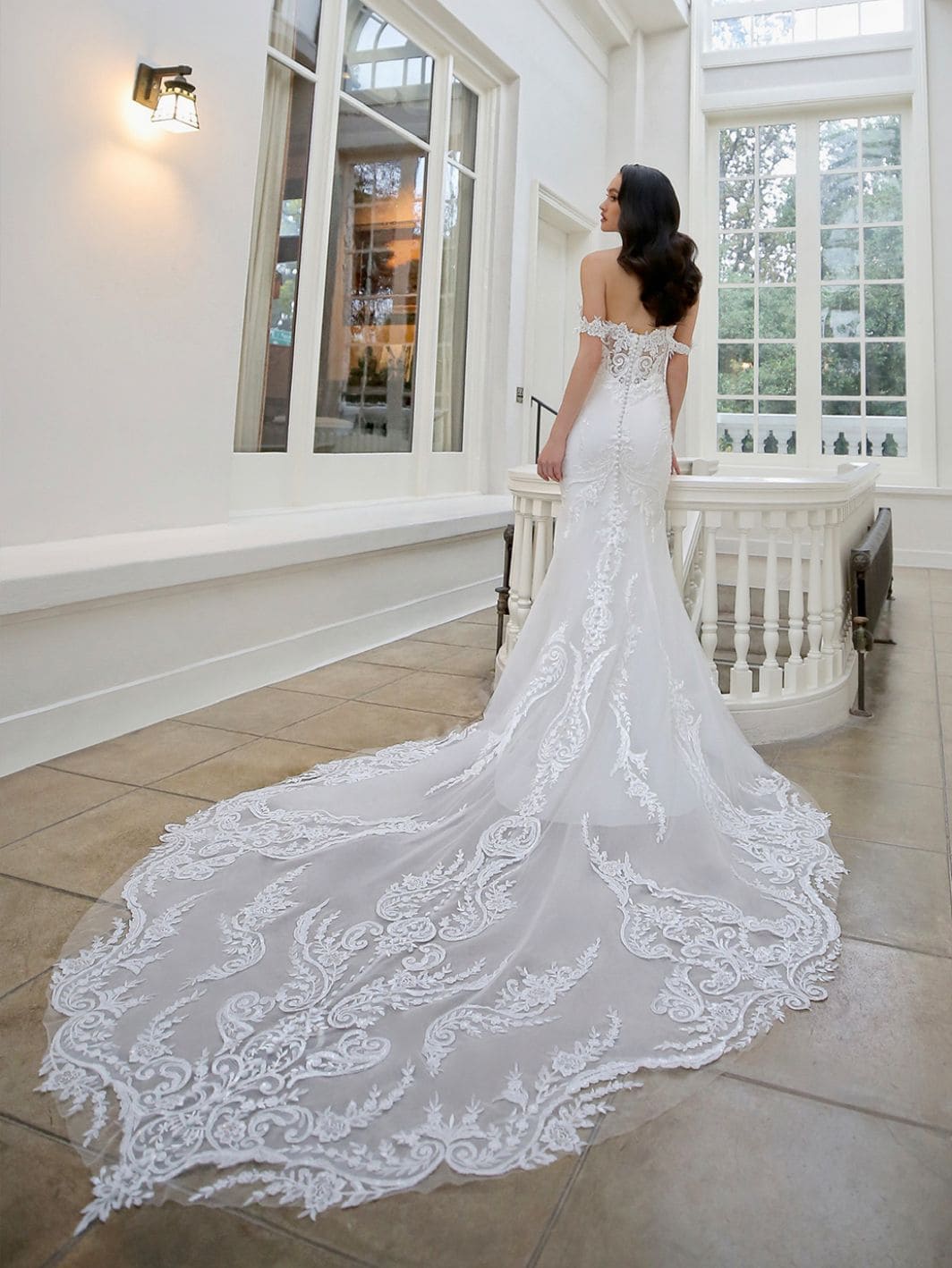MARTHA Blue by Enzoani Wedding Dress TDR Bridal Birmingham