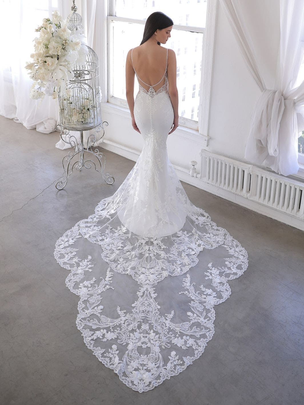 OMARI Blue by Enzoani Wedding Dress TDR Bridal Birmingham