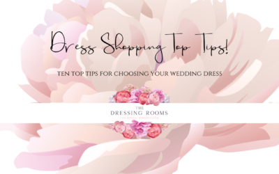 TDR’s 10 Top Tips for choosing your wedding dress…