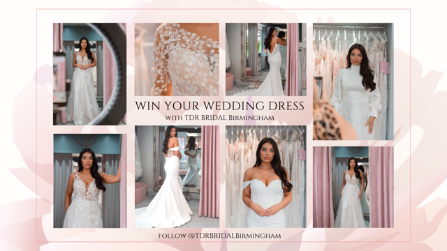 win wedding dress header