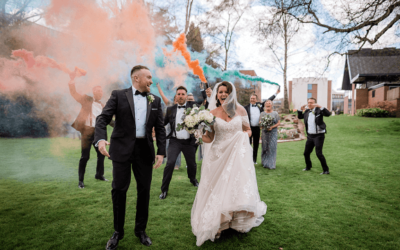 Natalie & Matt  – A fun-filled day packed with fun, laughter, dancing and those smoke bombs!