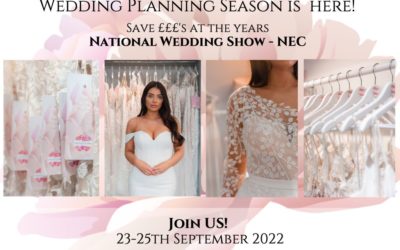 It’s that time of the year again!  Join us at the NEC Birmingham  National Wedding Show