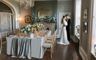 A Gorgeous Glewstone Court Shoot Where Modern Luxe Meets Fine Art