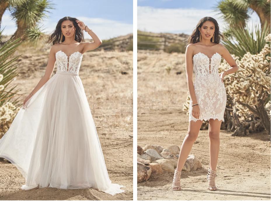 Featuring gown 66257 from Lillian West Featuring gown 66257 from Lillian West