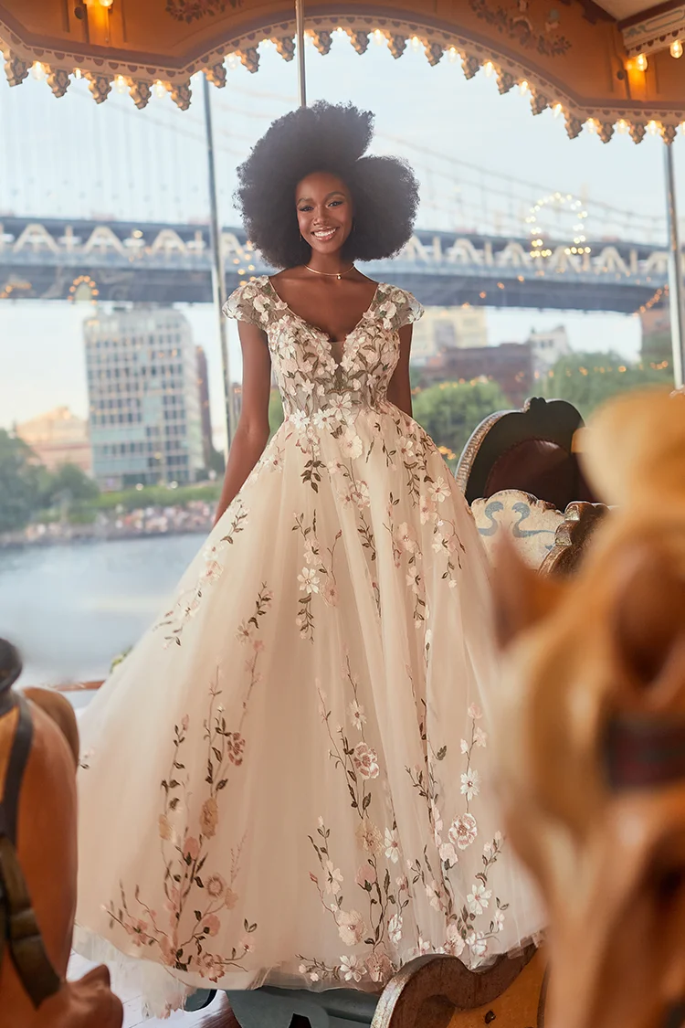 Ultra-Romantic Floral Wedding Dresses