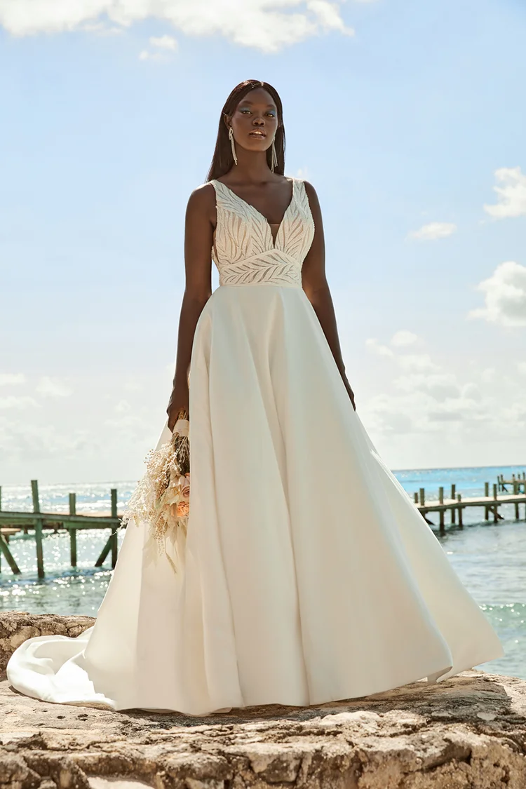 IVETTE MJ963 Madison James Wedding Dress - TDR Bridal Birmingham