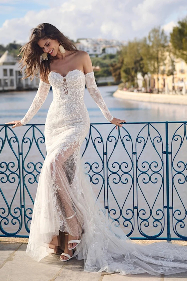 Sottero and midgley long best sale sleeve
