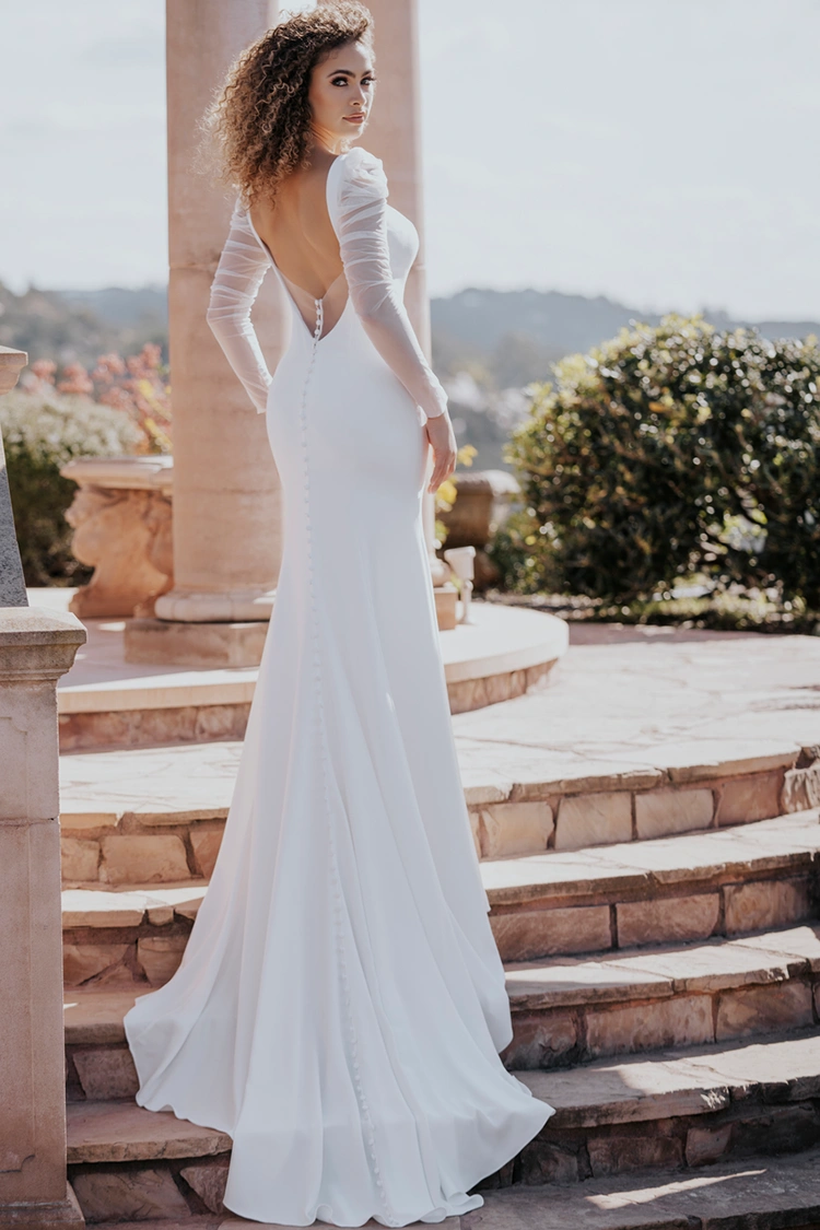 Allure bridal sales long sleeve lace