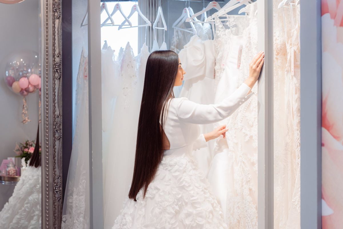 wedding dress shopping