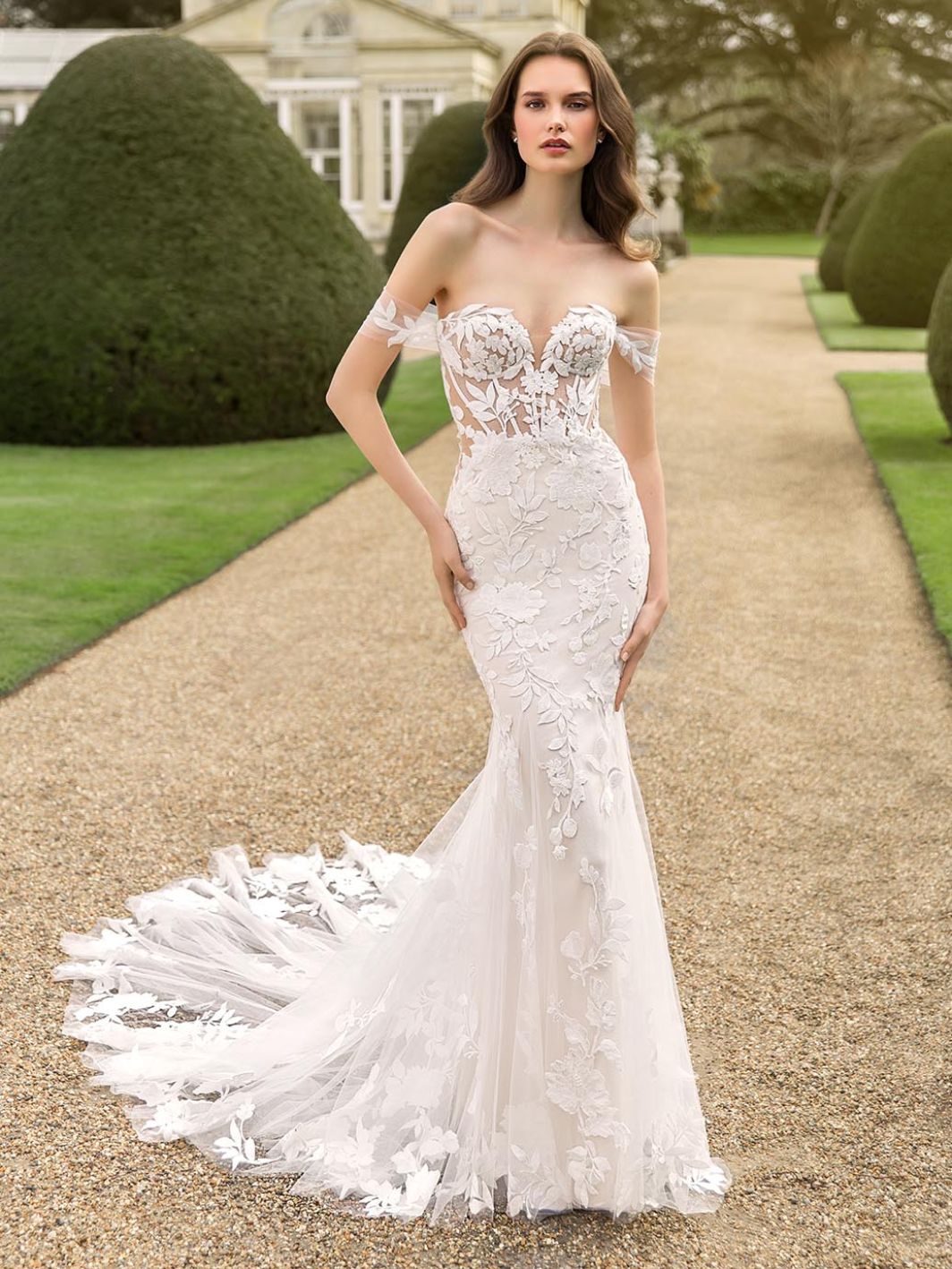Enzoani lace wedding dress online