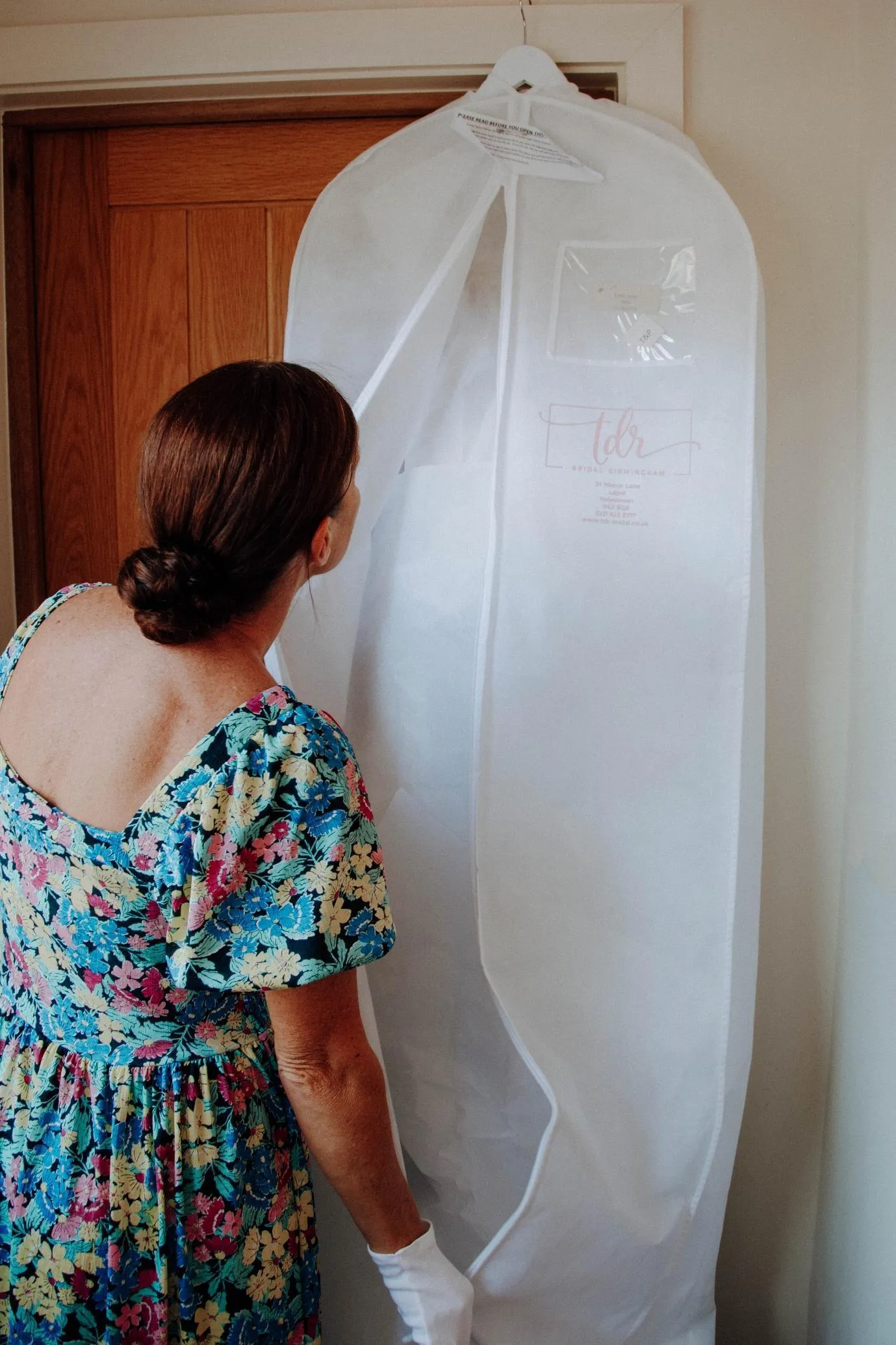 check wedding dress